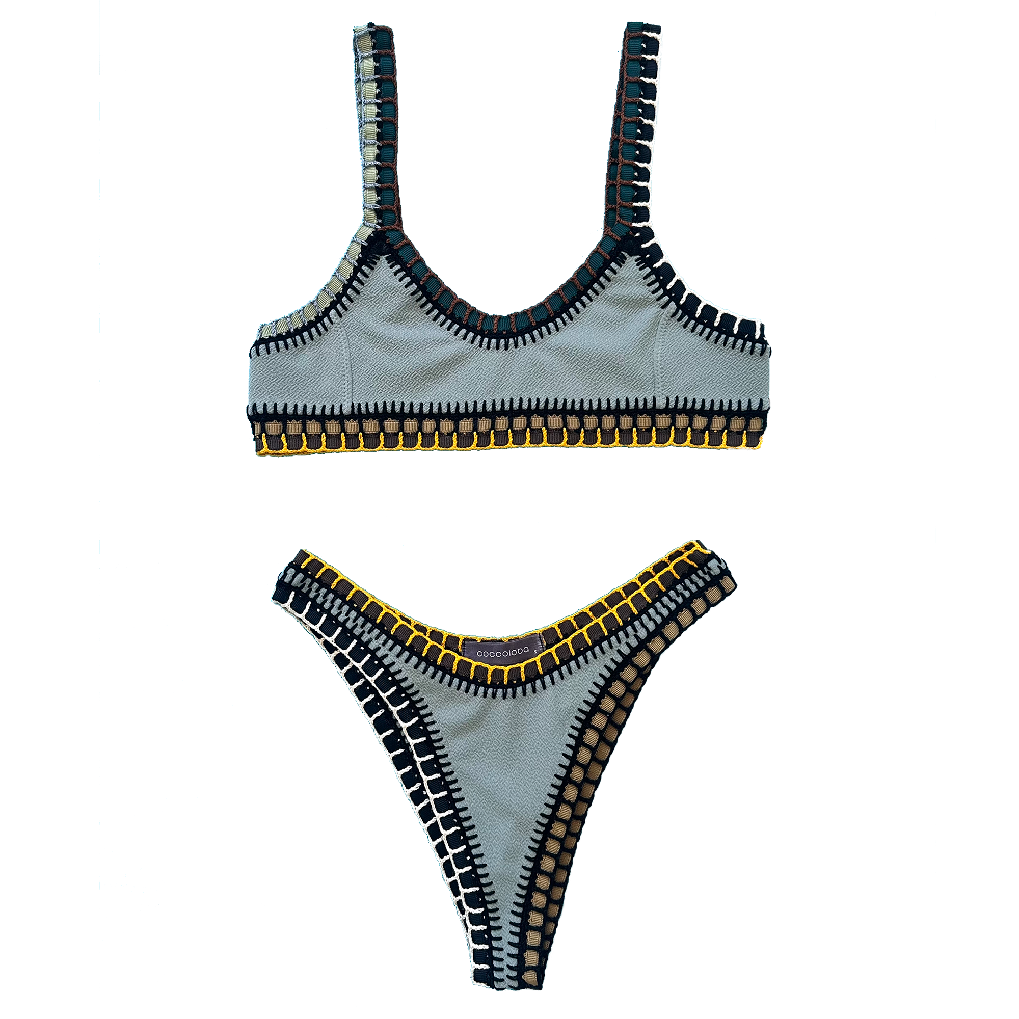 GRAY GROOVY Coccoloba Swimwear